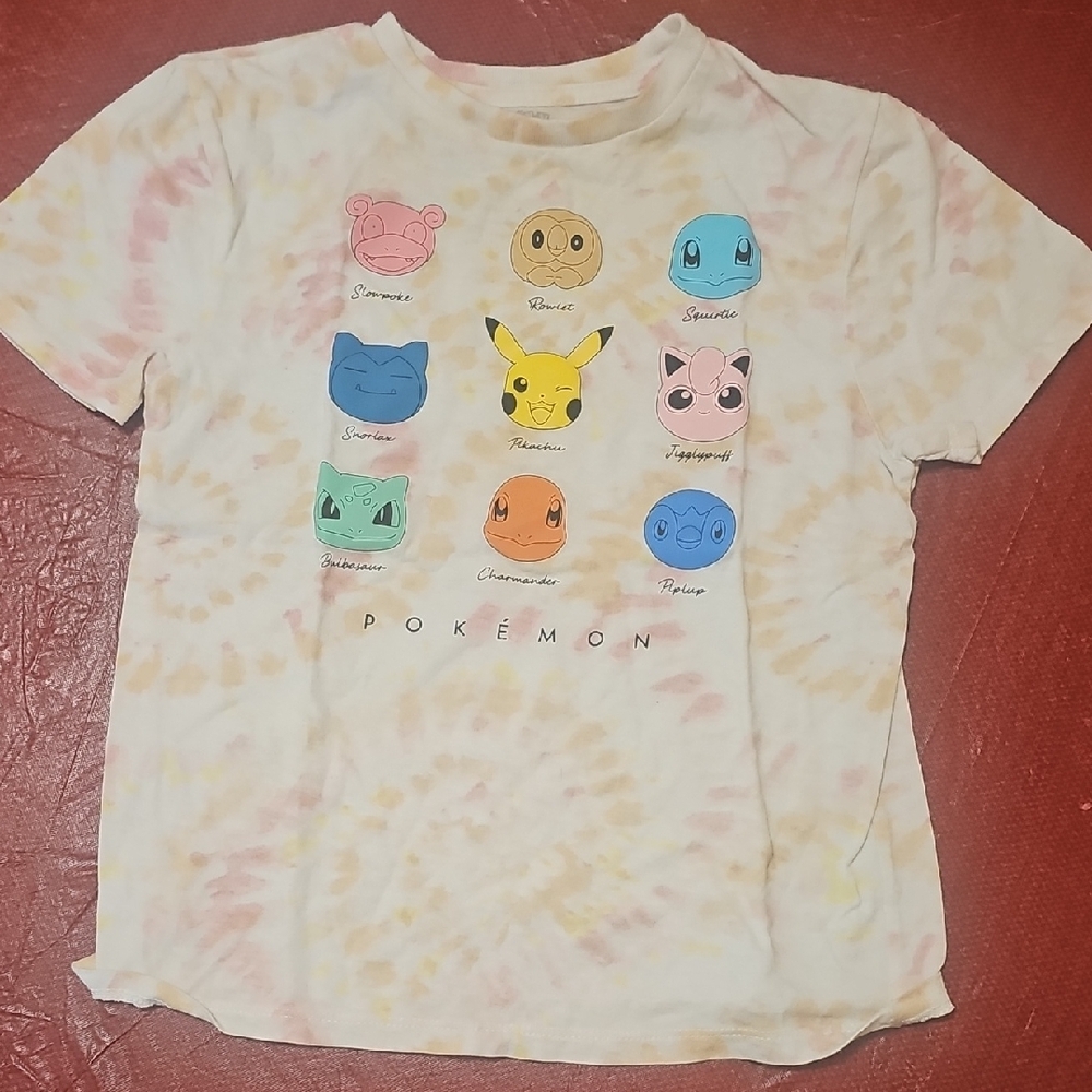Kids Tie-Dye T-Shirt - Cream